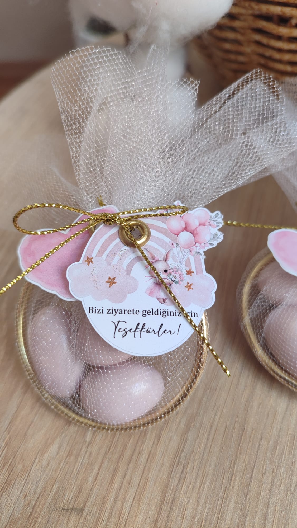 Hoşgeldin hediyemiz çikolatalı badem şekeri 🍬🍬
