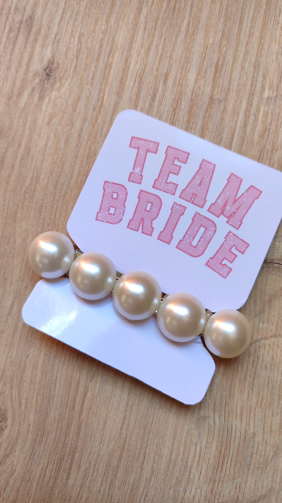 Team Bride Hediyelik Saç Tokası