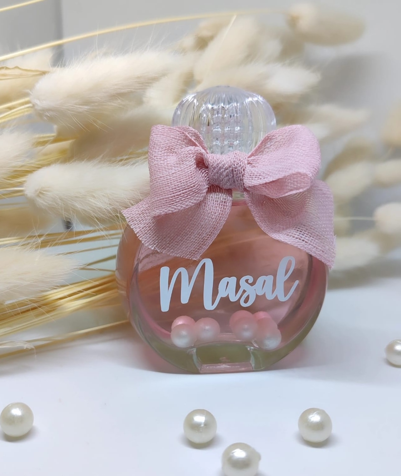 Özel Cam Şişede Japon Kirazı Kolonyası – İsme Özel Hediyelik, Bebek Mevlidi, Doğum Günü