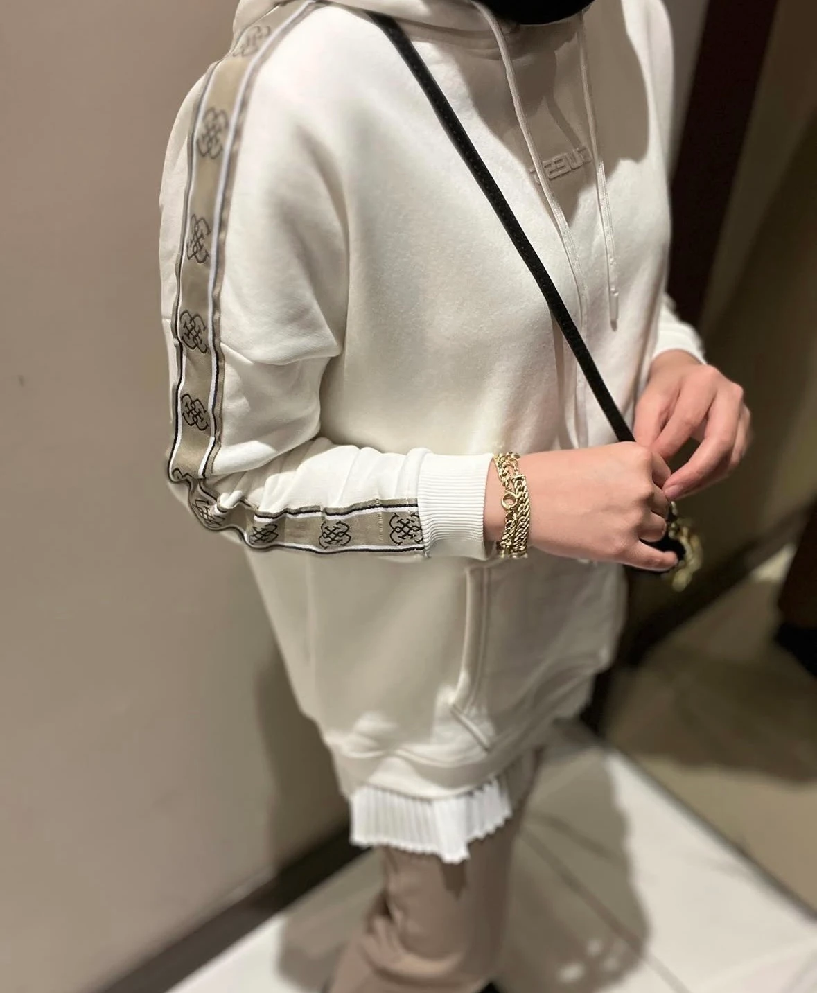 SERİT DETAYLI SWEAT 