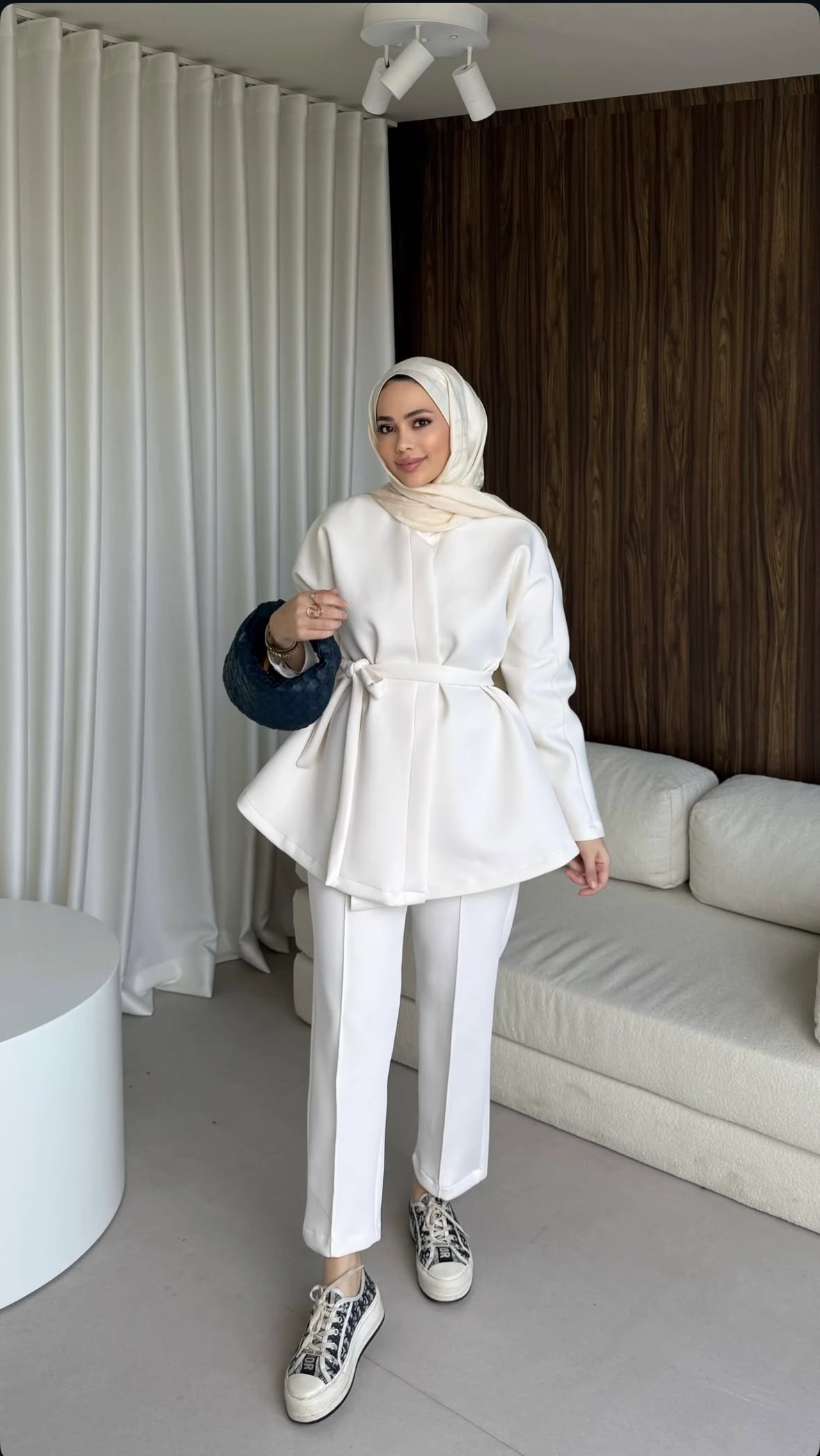 KUŞAKLI SCUBA TAKIM BEYAZ 