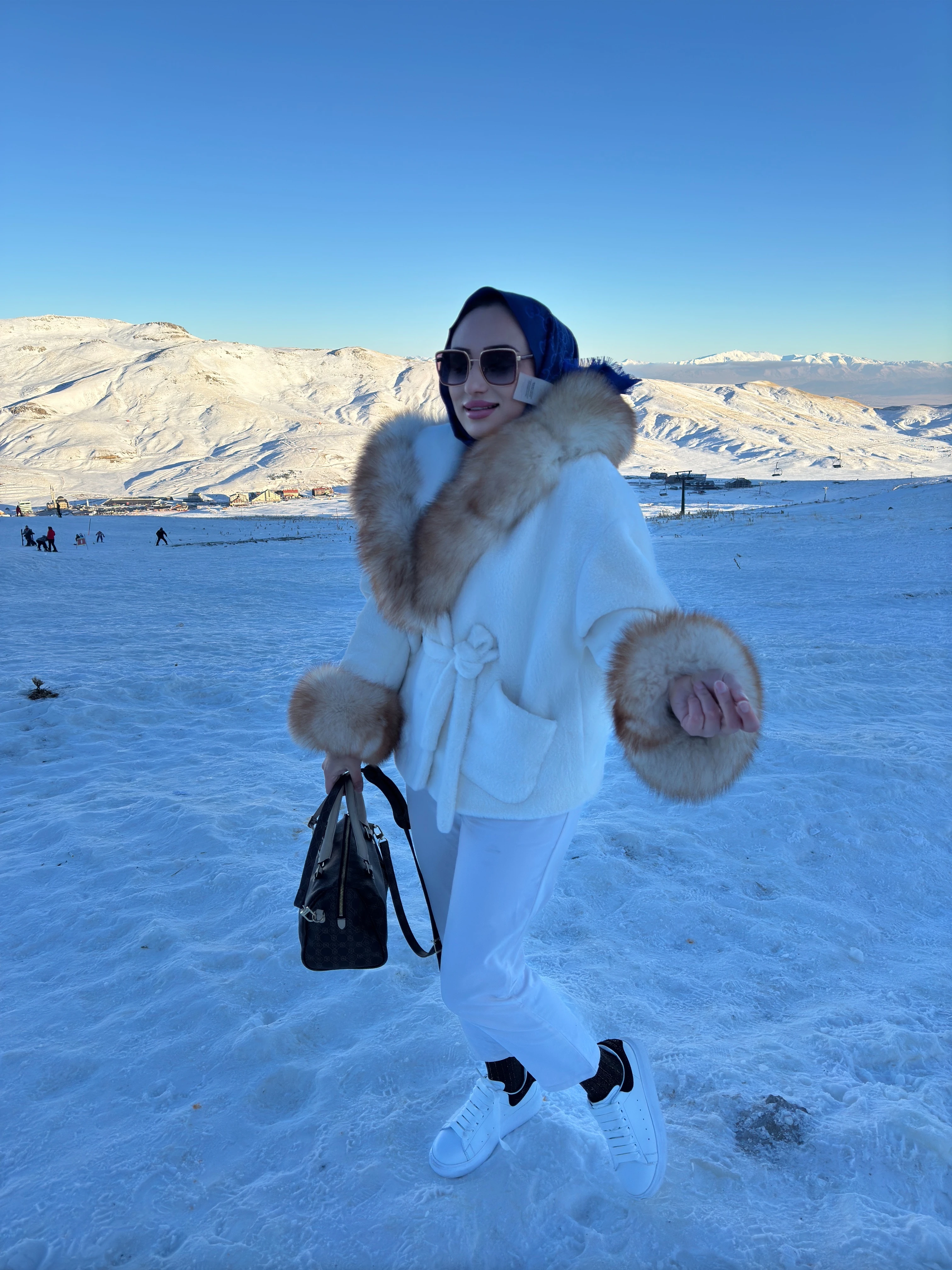 Orjinal Alkantra Kürk Kaban 