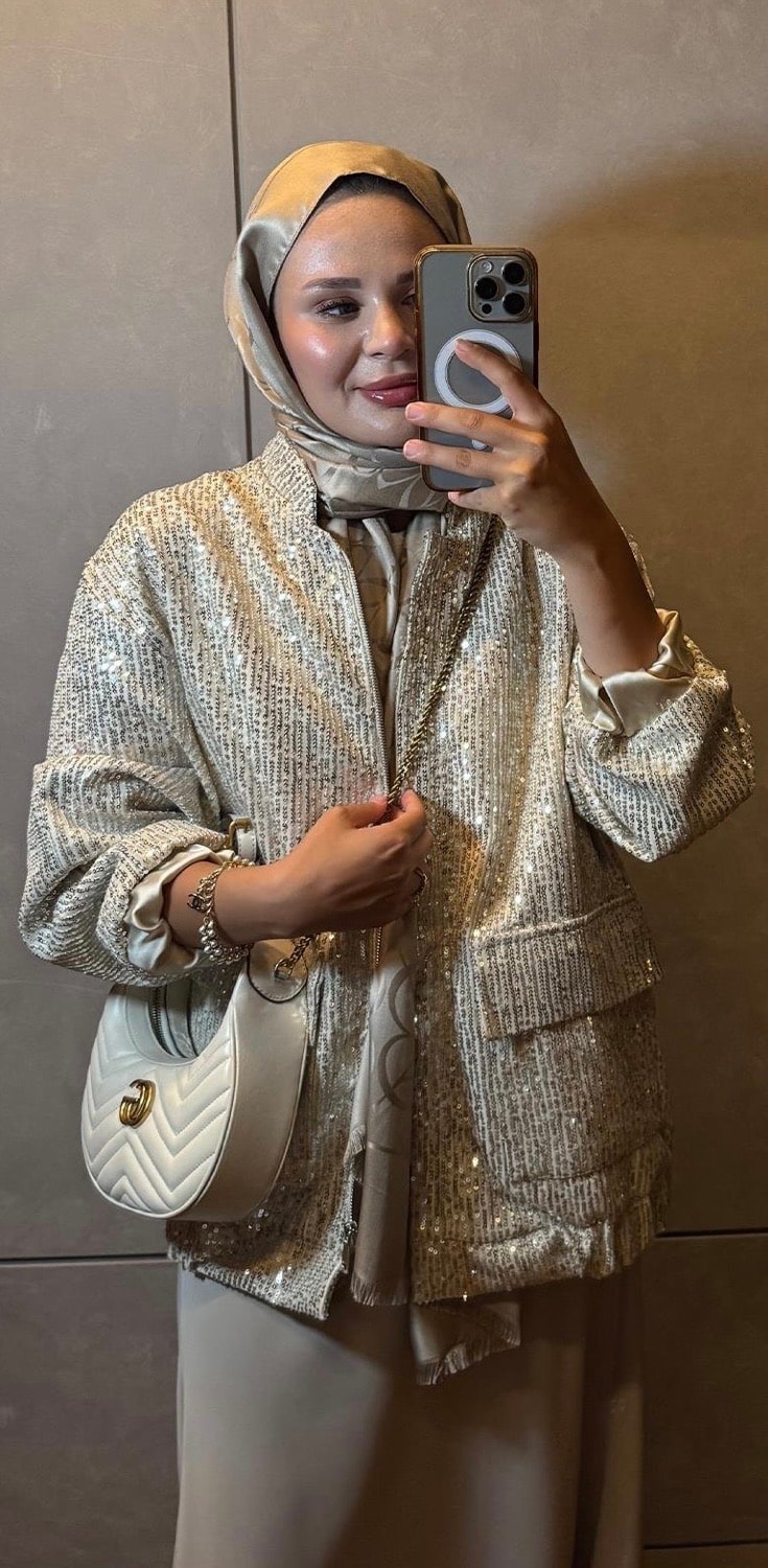 PULLU GLORİA BOMBER CEKET BEJ