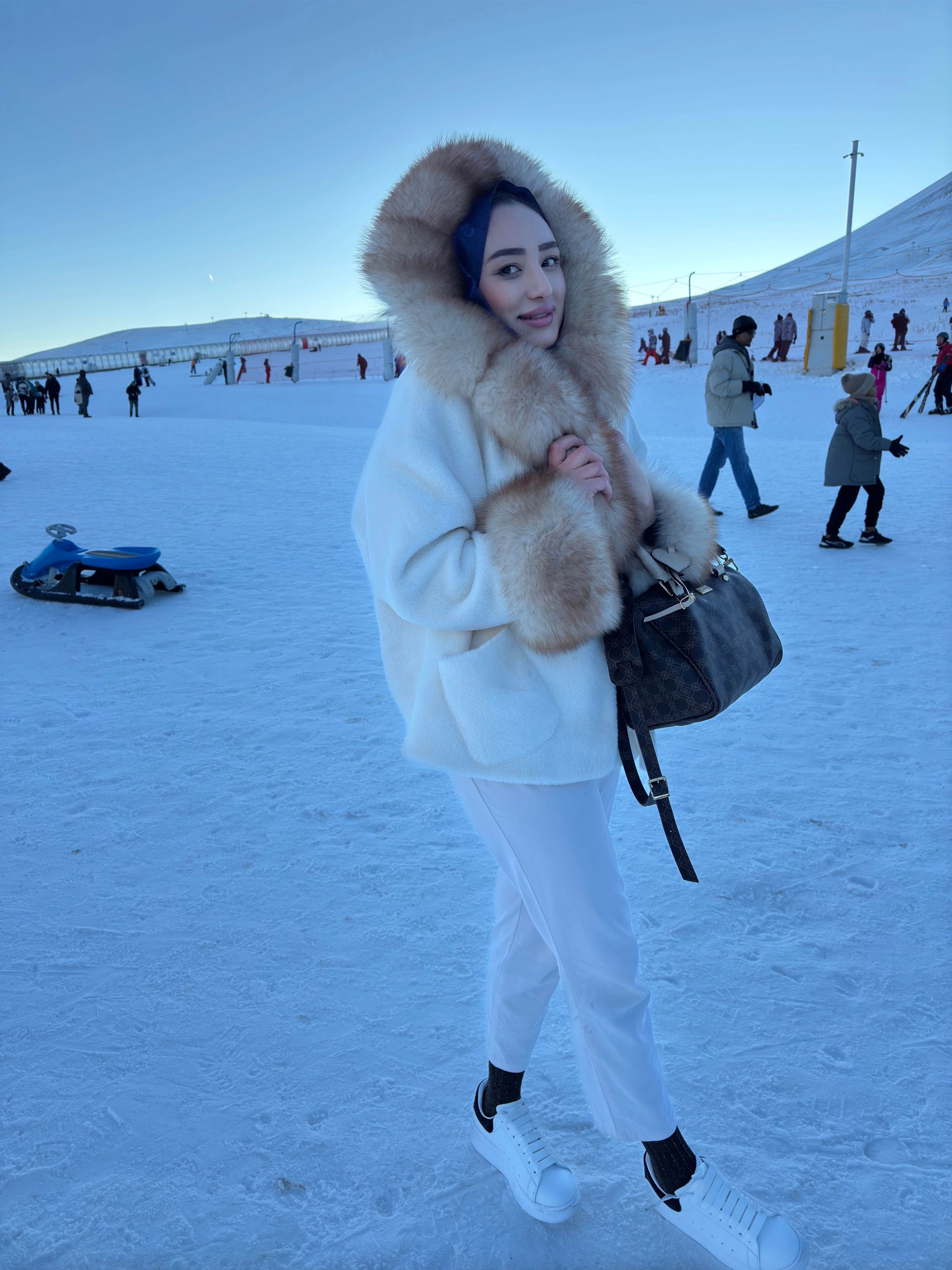 Orjinal Alkantra Kürk Kaban 