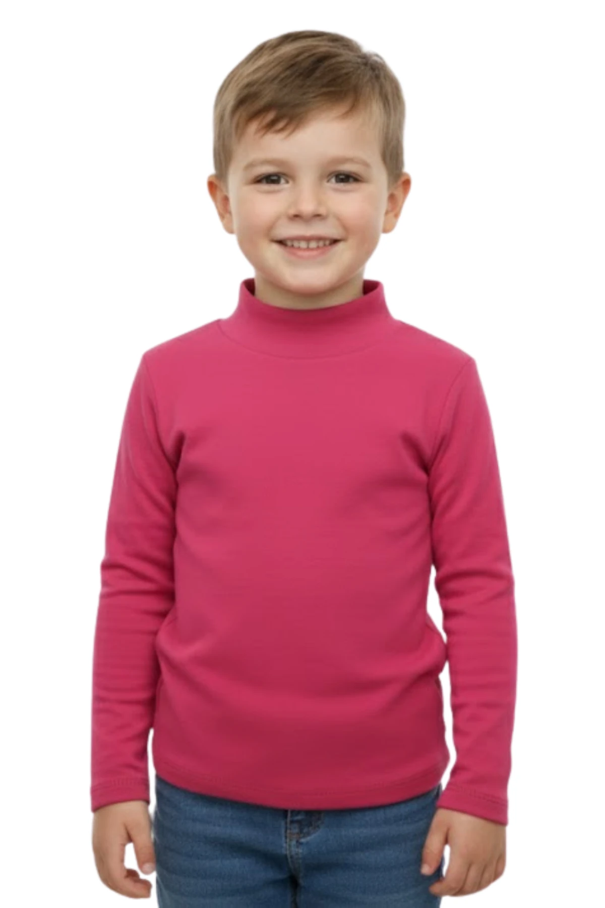 Kız/Erkek Çocuk Bluz Balıkçı Yaka