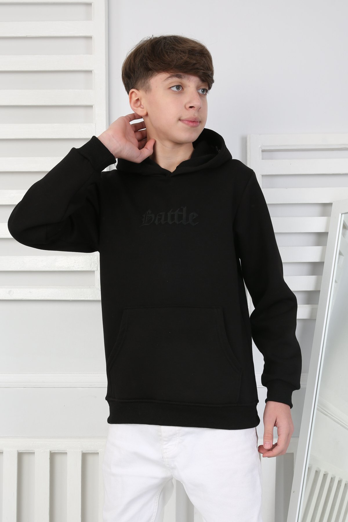 Erkek Çocuk Sweatshirt Polarlı