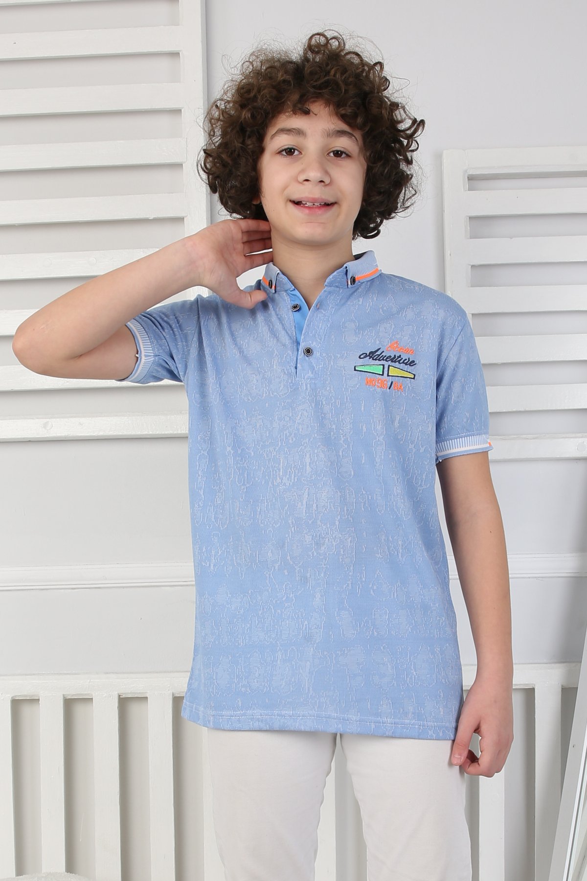 Erkek Çocuk T-Shirt Polo Yaka