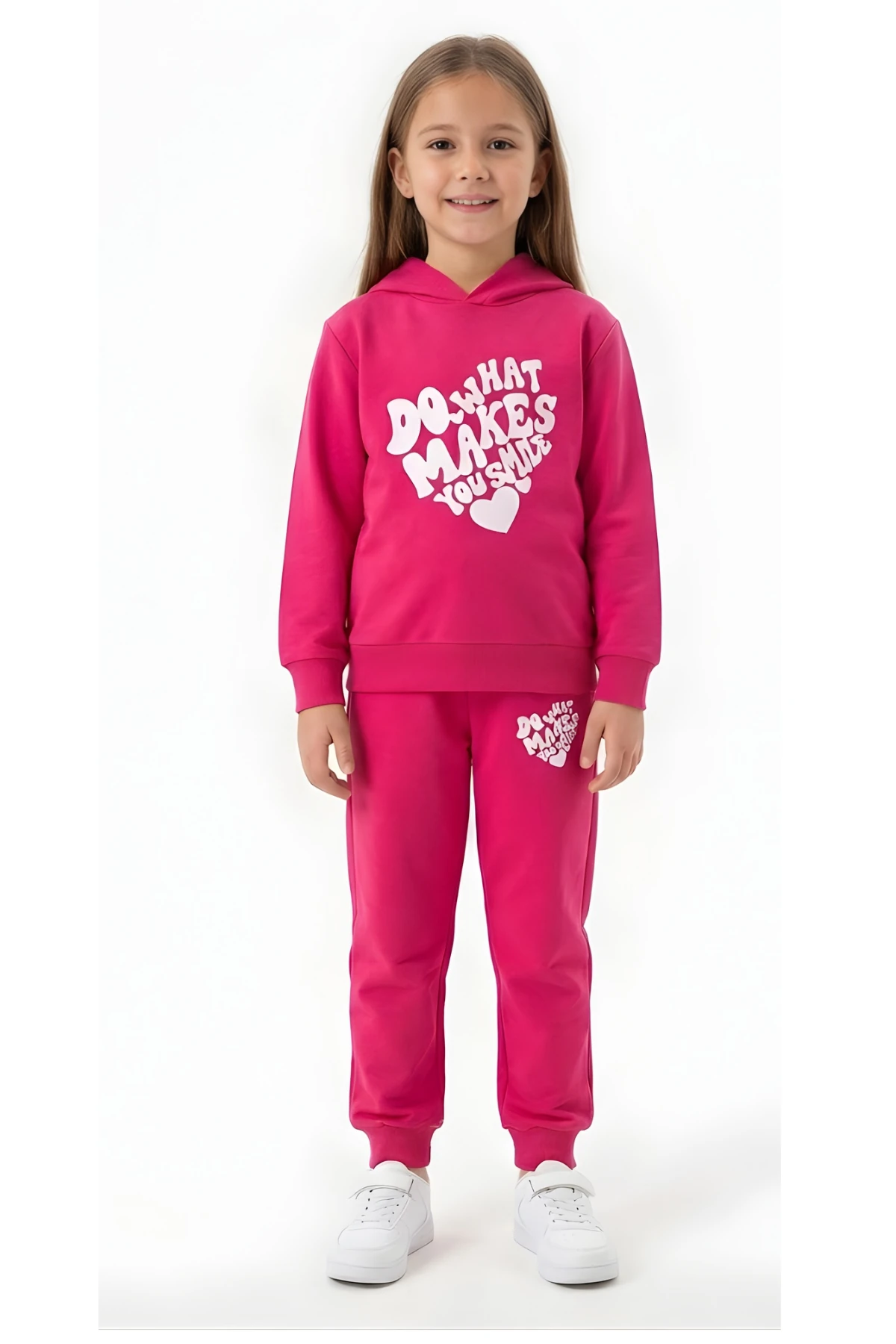 Kız Çocuk Eşofman Takım Baskılı