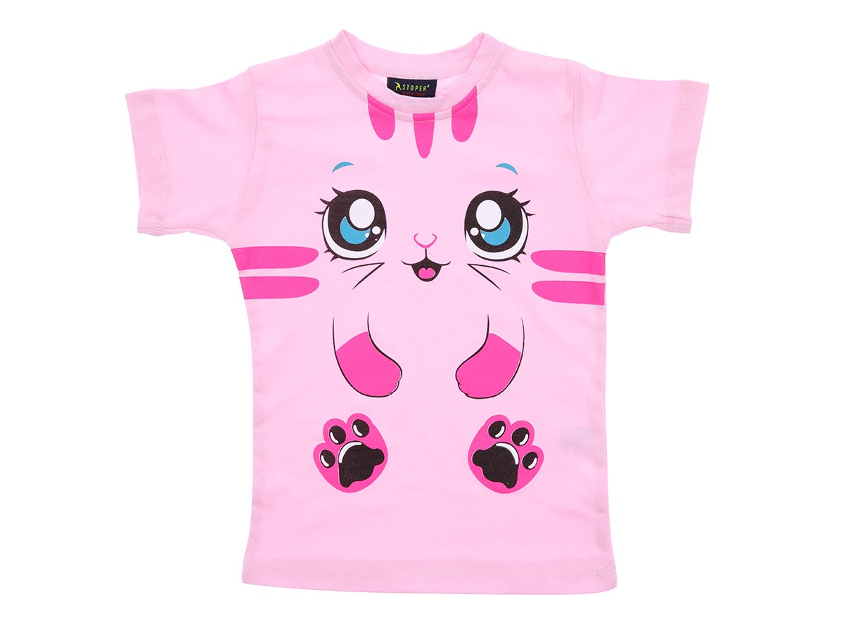 Kız Çocuk T-Shirt Baskılı