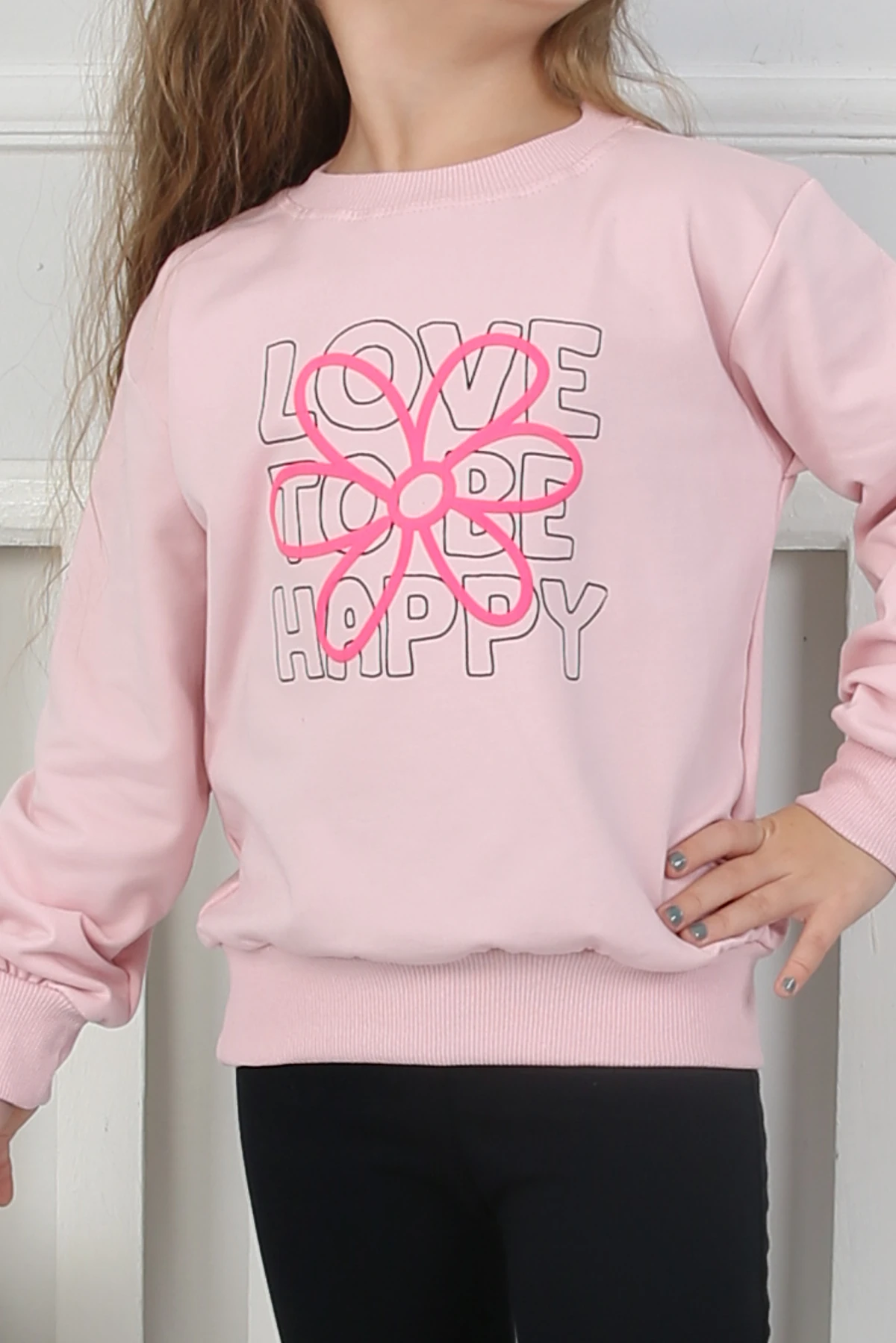 Kız Çocuk Eşofman Takımı Çiçekli