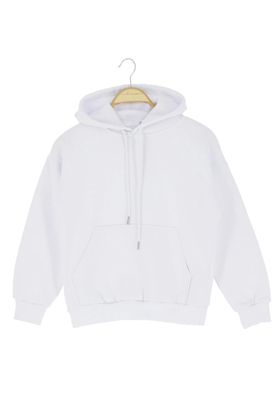 Kız Çocuk Sweatshirt Kapüşonlu Şardonlu Kışlık