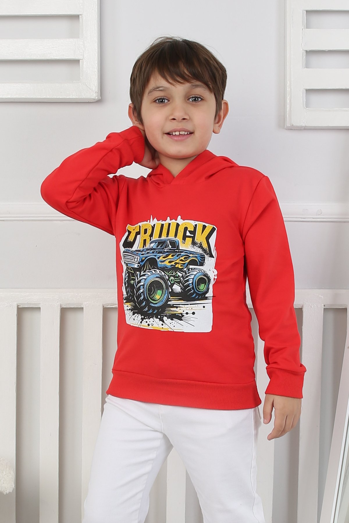 Erkek Çocuk Sweatshirt Truck