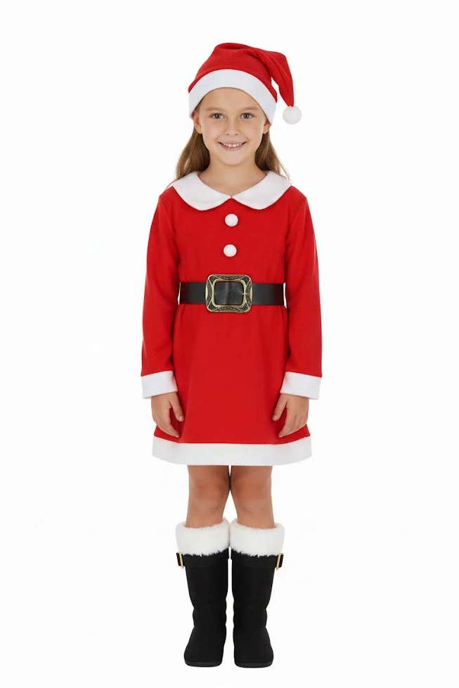 Kız Çocuk Noellik Takım Kışlık