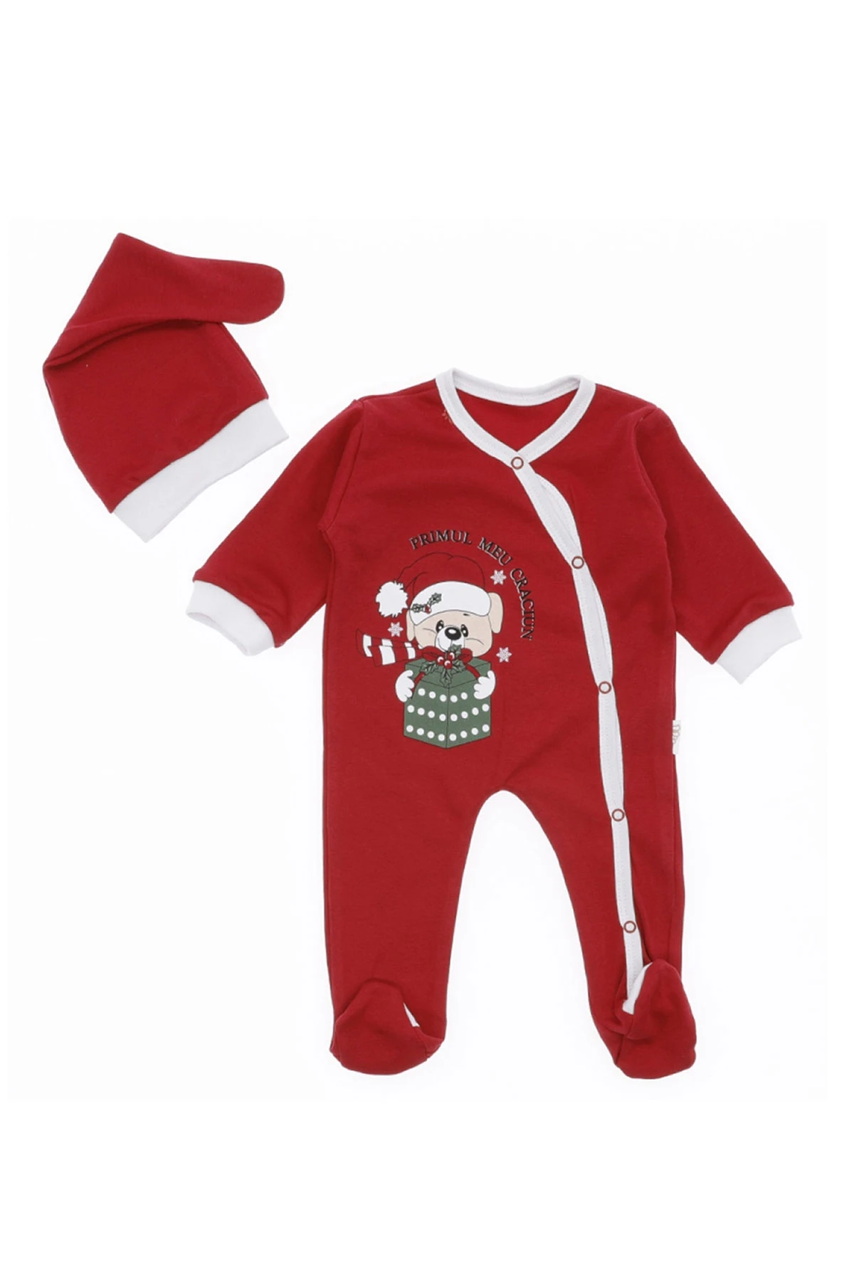 Unisex Bebe Tulum Noellik Baskılı