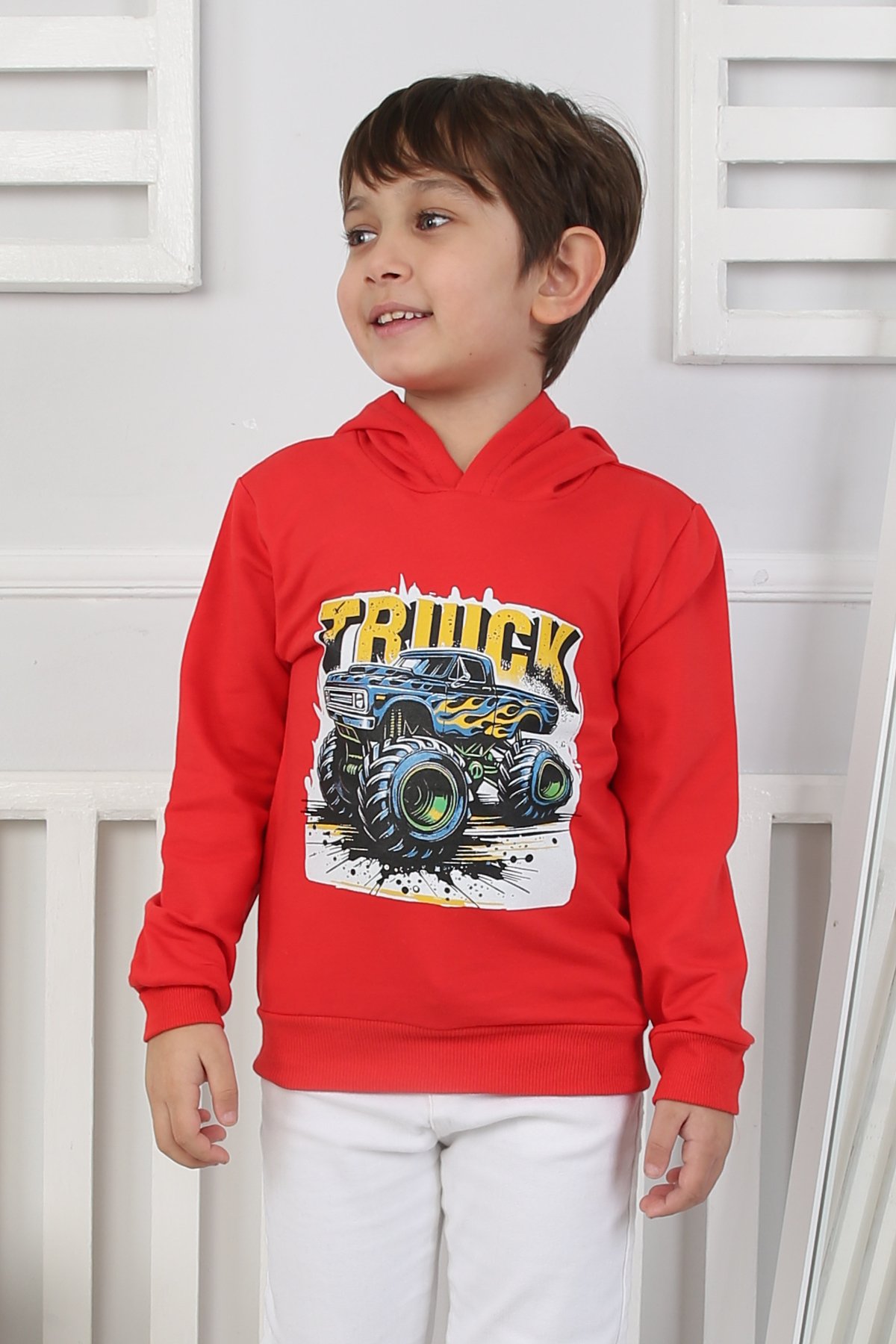 Erkek Çocuk Sweatshirt Truck