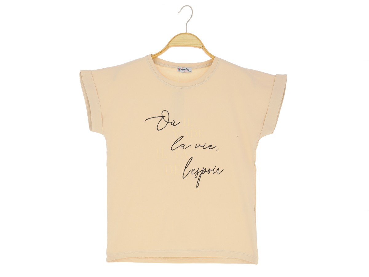 Kız Çocuk Baskılı T-Shirt