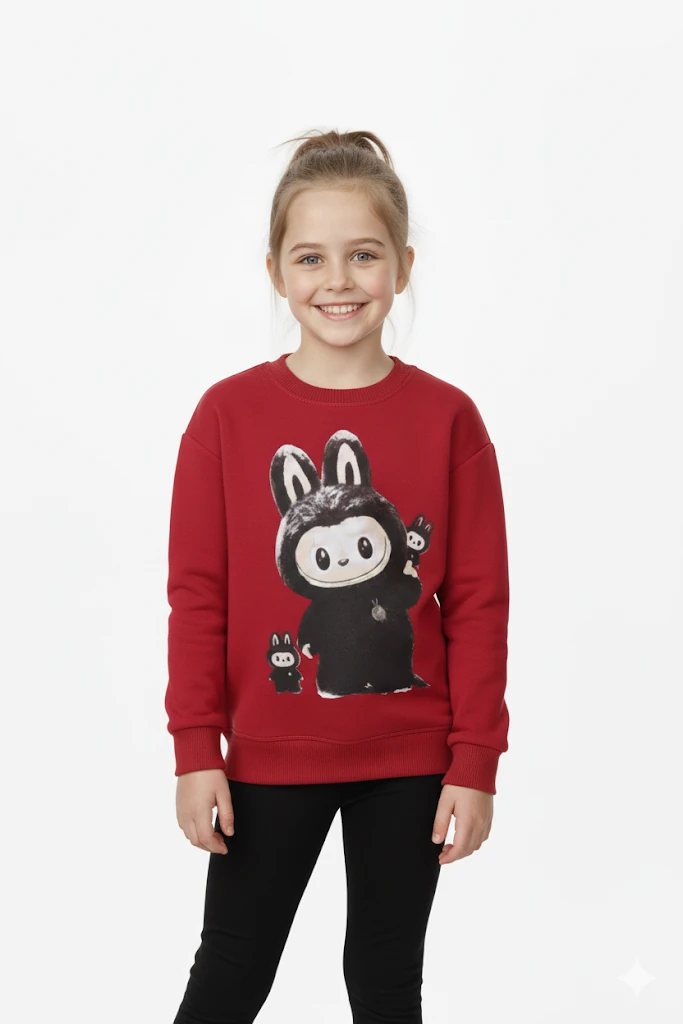 Kız Çocuk Bluz Baskılı