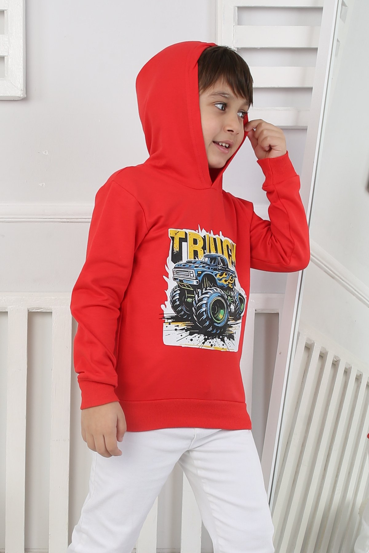 Erkek Çocuk Sweatshirt Truck