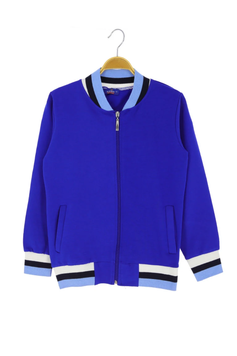 Erkek Çocuk HIrka Okulluk 2 iplik Mevsimlik Koyu Mavi