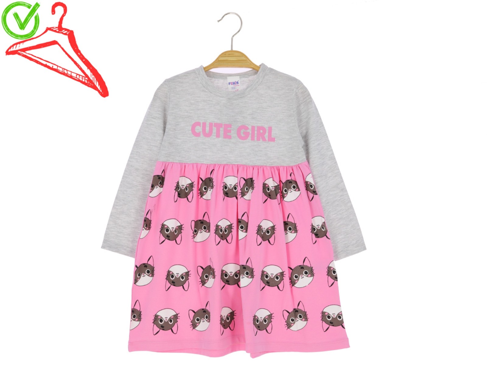 Kız Çocuk Elbise Cute Girl