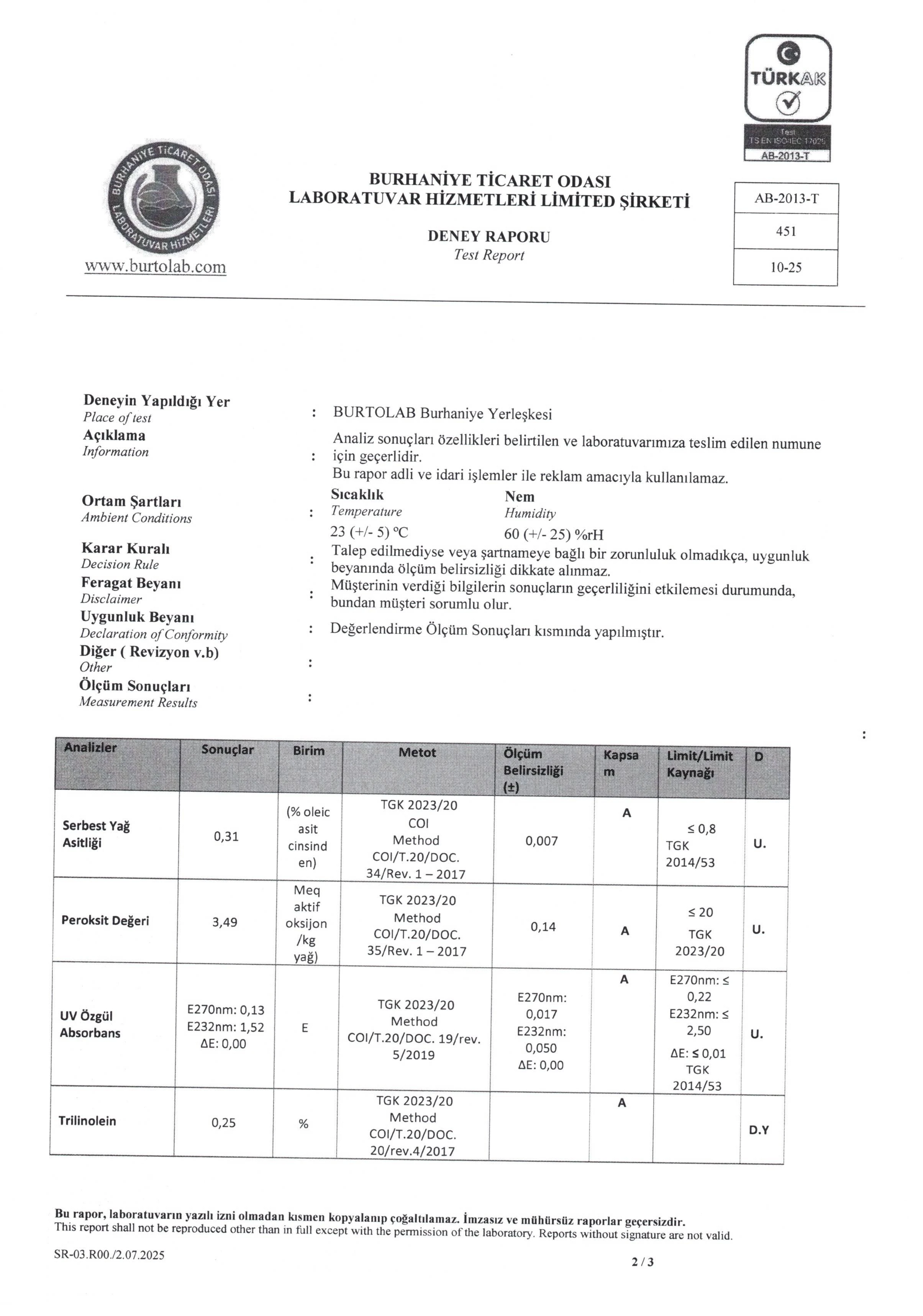 500 ML Erken Hasat Natürel Sızma Zeytinyağı (2025/26) – Soğuk Sıkım, Filtresiz