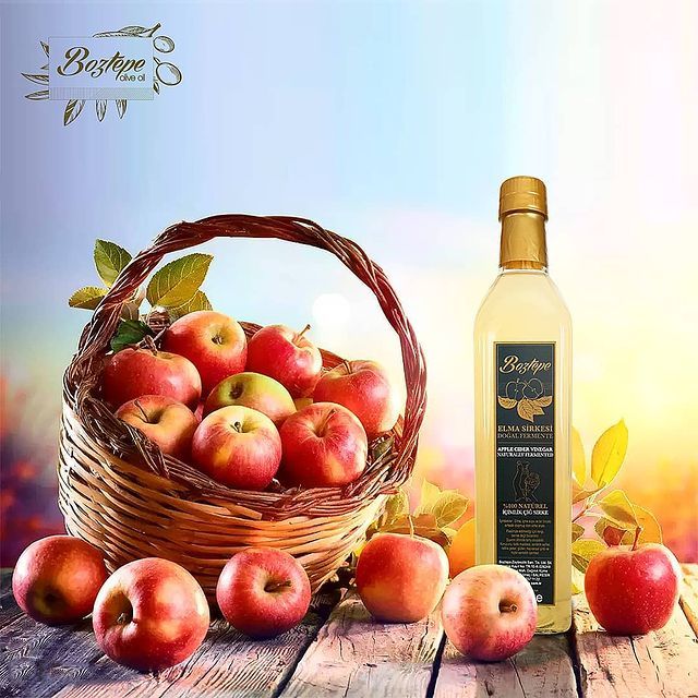 500 ML Elma Sirkesi Doğal Fermente Cam