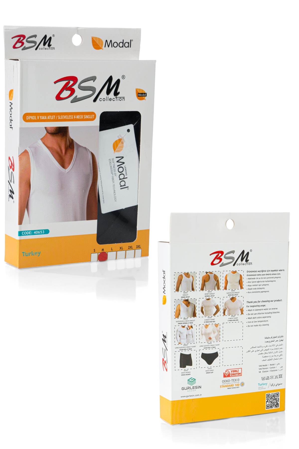 BSM ERKEK MODAL DIP KOL V YAKA ATLET