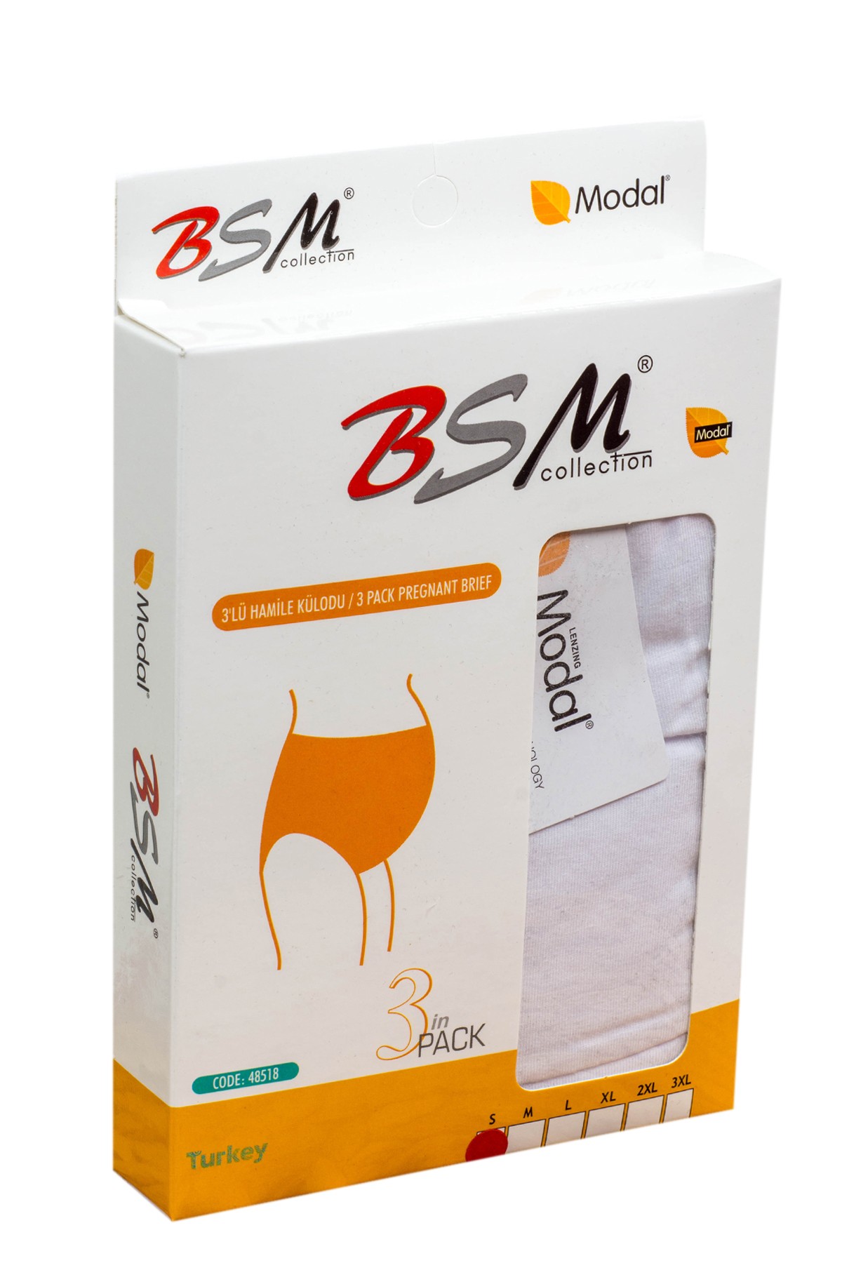 BSM 048518 KADIN MODAL HAMİLE KOM 3 LU