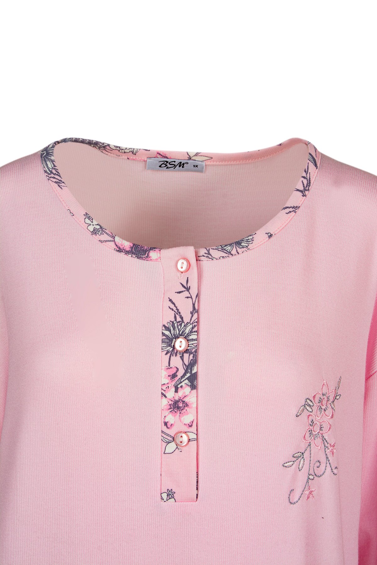 BSM 000255 KADIN BATTAL MELİSA PİJAMA