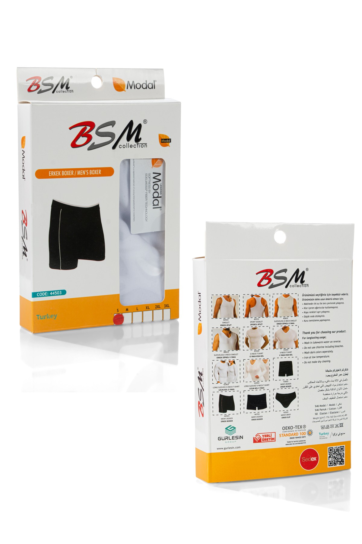 BSM ERKEK MODAL BOXER