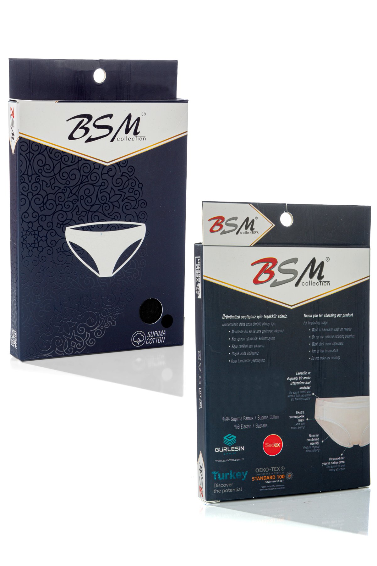 BSM 048803 KADIN SUPİMA PAMUK BİKİNİ KÜLOT