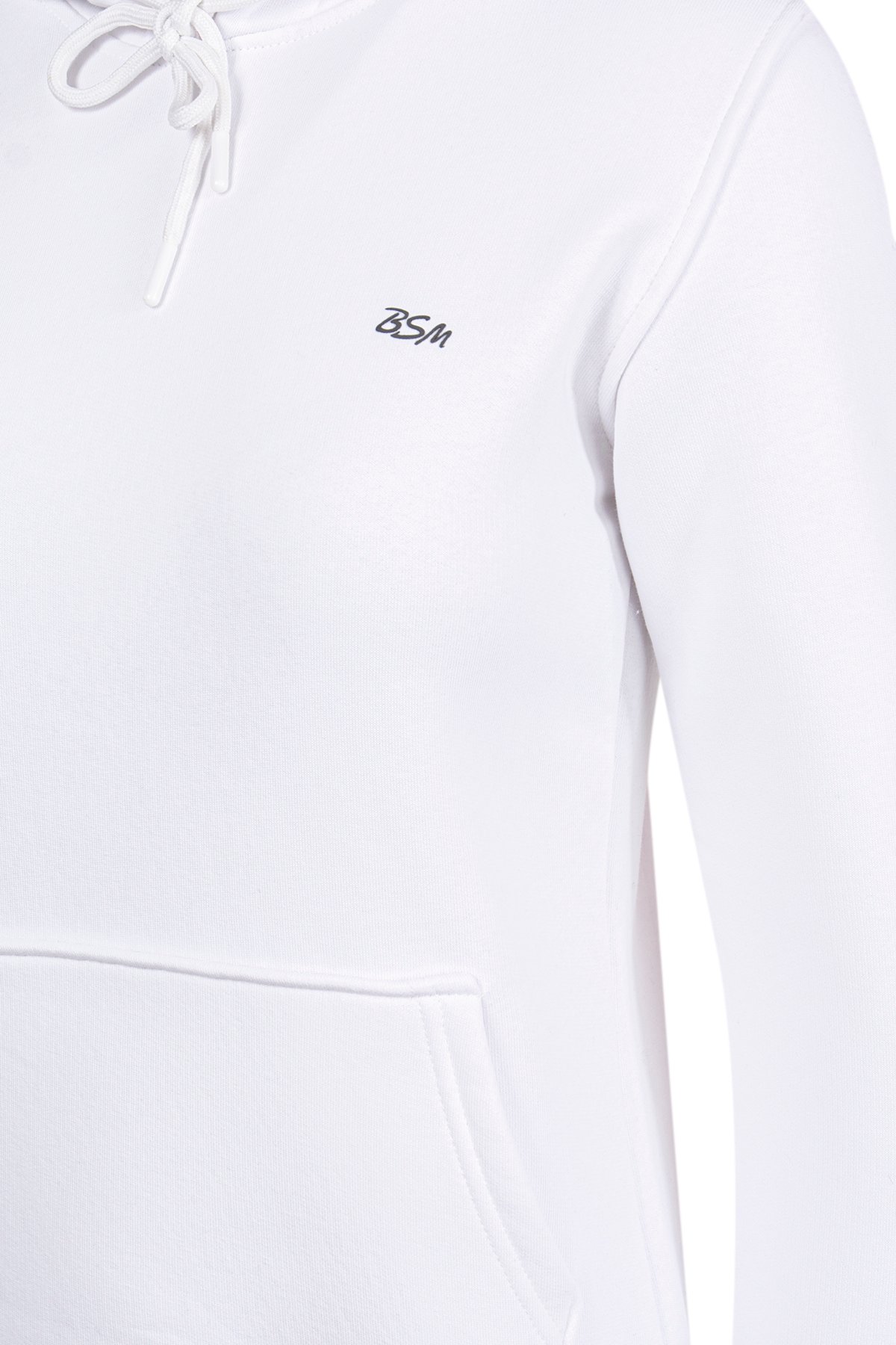 BSM 001212 KADIN KANGURU 3 İPLİK SWEAT