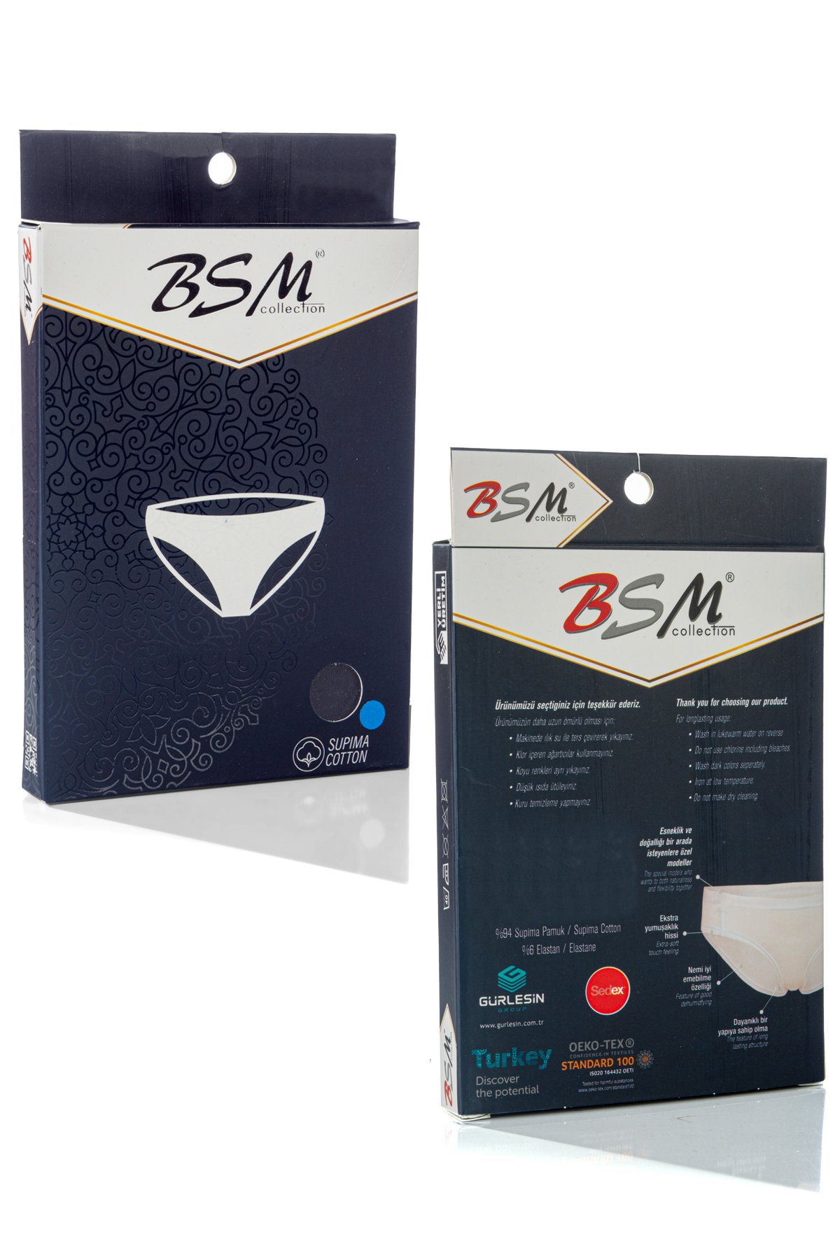 BSM 048803 KADIN SUPİMA PAMUK BİKİNİ KÜLOT