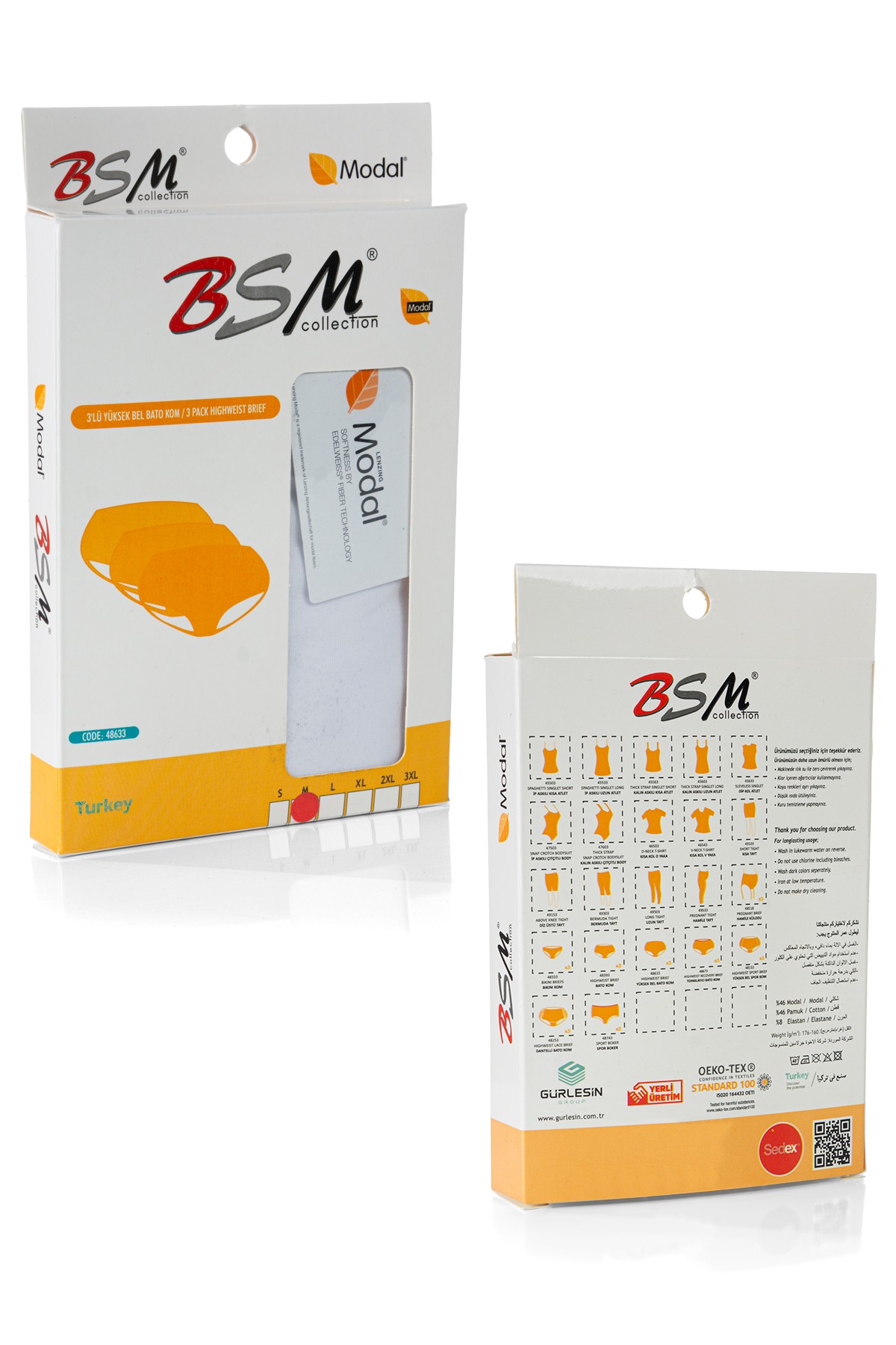 BSM KADIN MODAL YÜKSEKBEL KOM 3LÜ