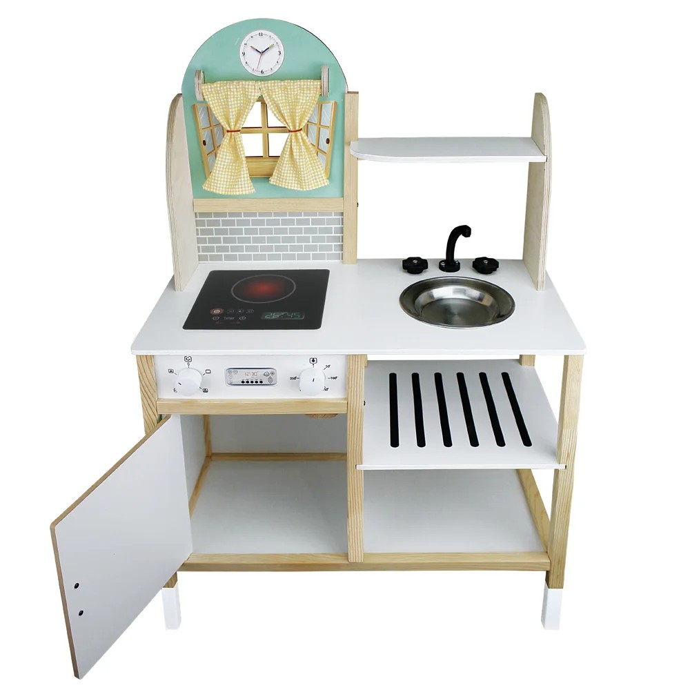 Toysilla Ahşap Çocuk Mutfağı Yeşil - T1011