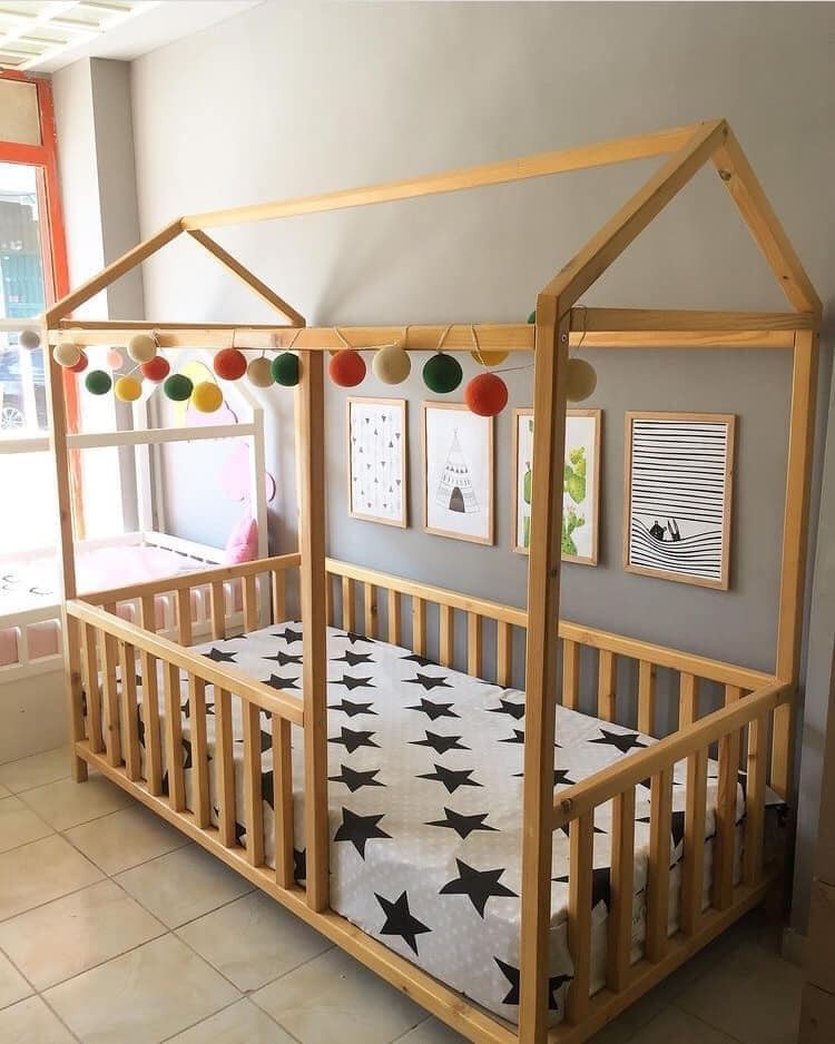 Montessori Yatak, Çatlı Montessori Çocuk Yatağı