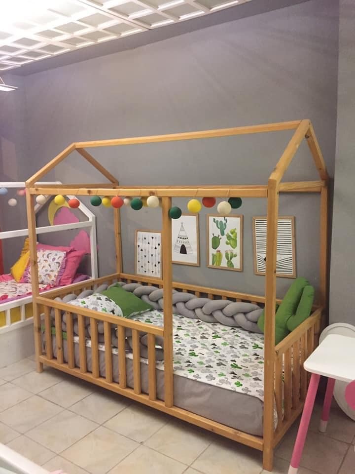 Montessori Yatak, Çatlı Montessori Çocuk Yatağı