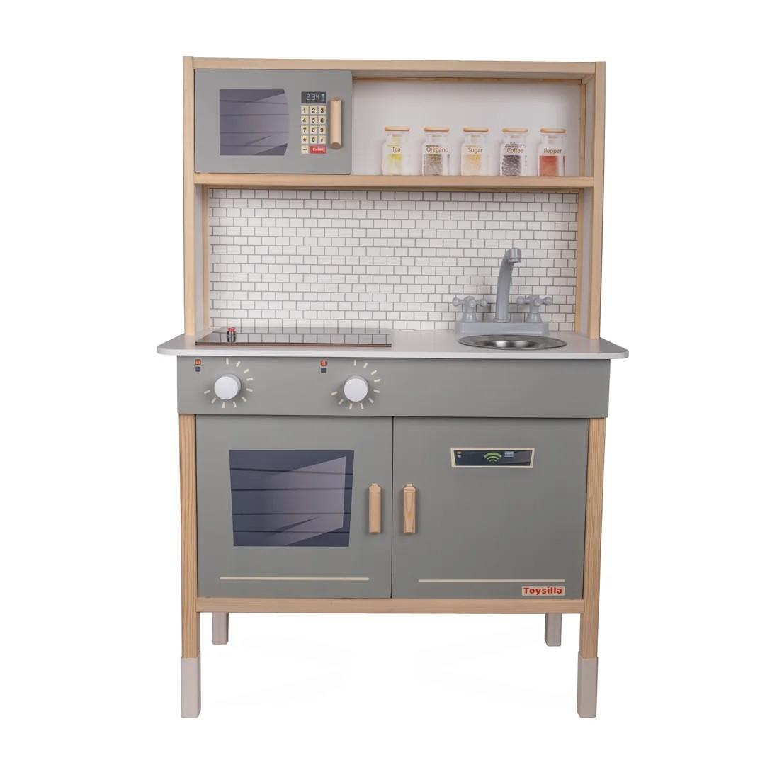 Toysilla Ahşap Çocuk Oyun Mutfağı Yeşil T1028
