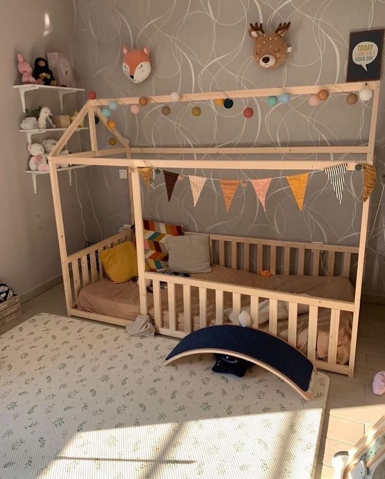Montessori Yatak, Çatlı Montessori Çocuk Yatağı