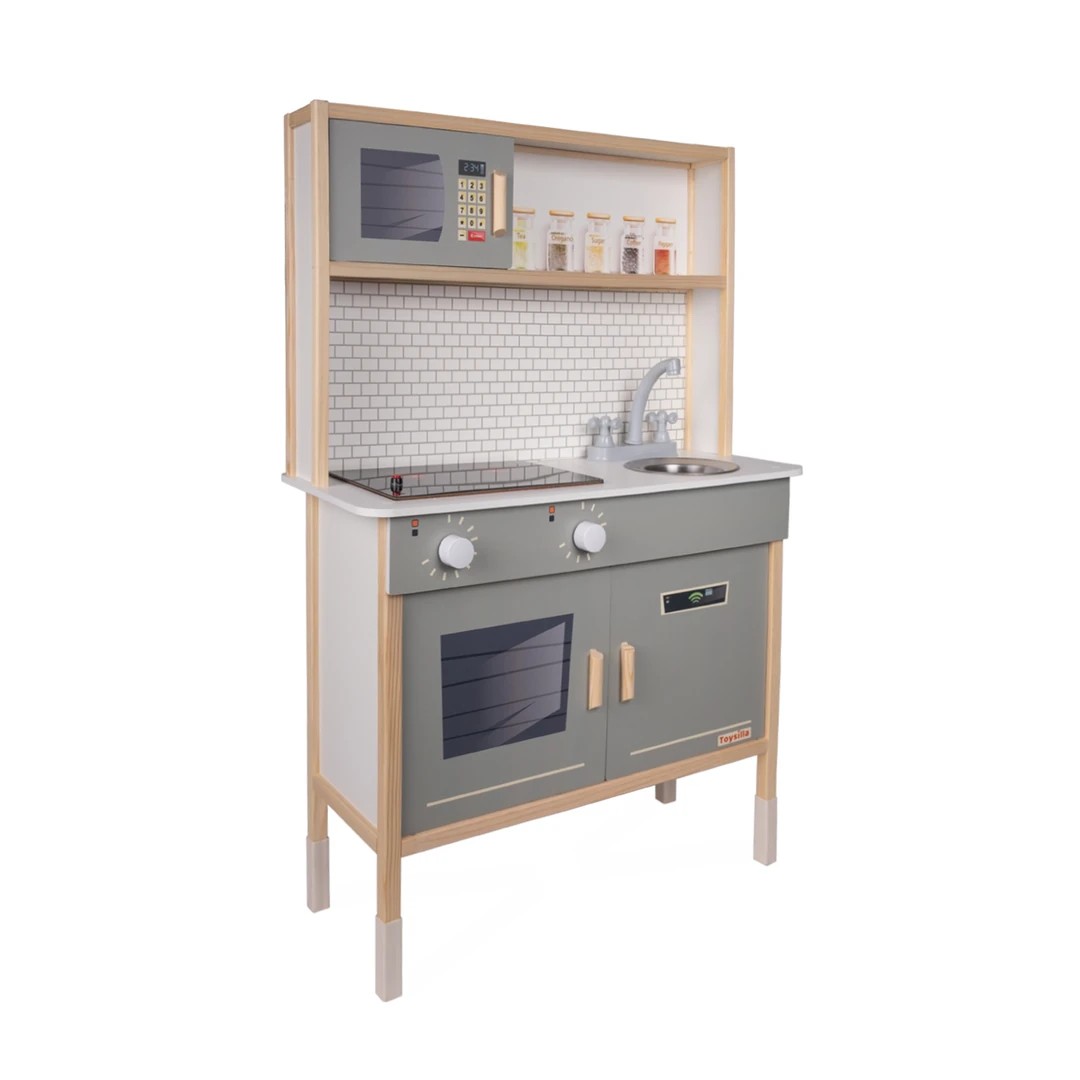 Toysilla Ahşap Çocuk Oyun Mutfağı Yeşil T1028