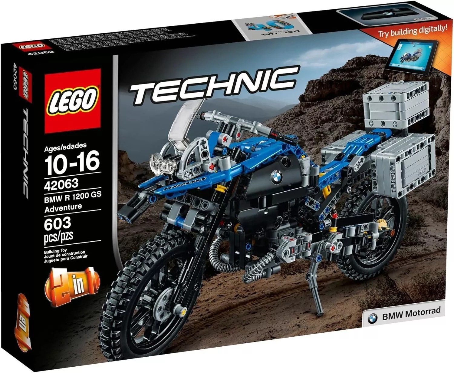 LEGO® Technic  BMW R 1200 GS Macerası 10-16