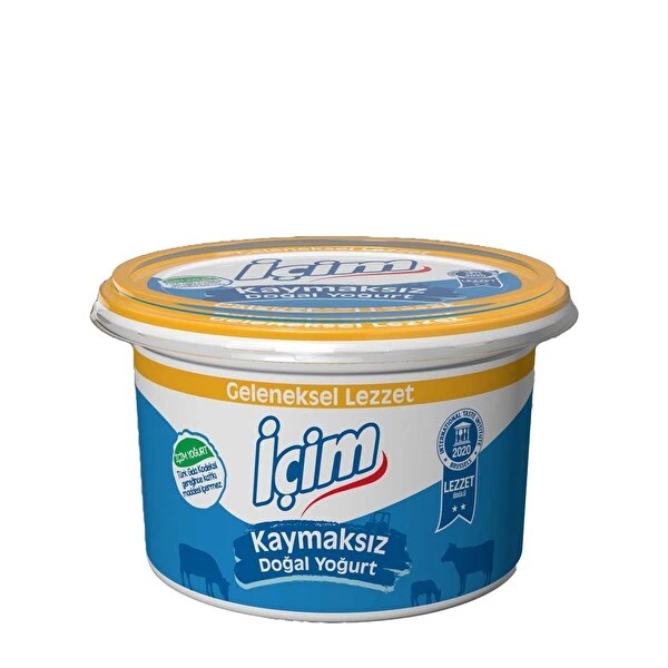 İçim Homojenize Doğal Yoğurt 500 gr