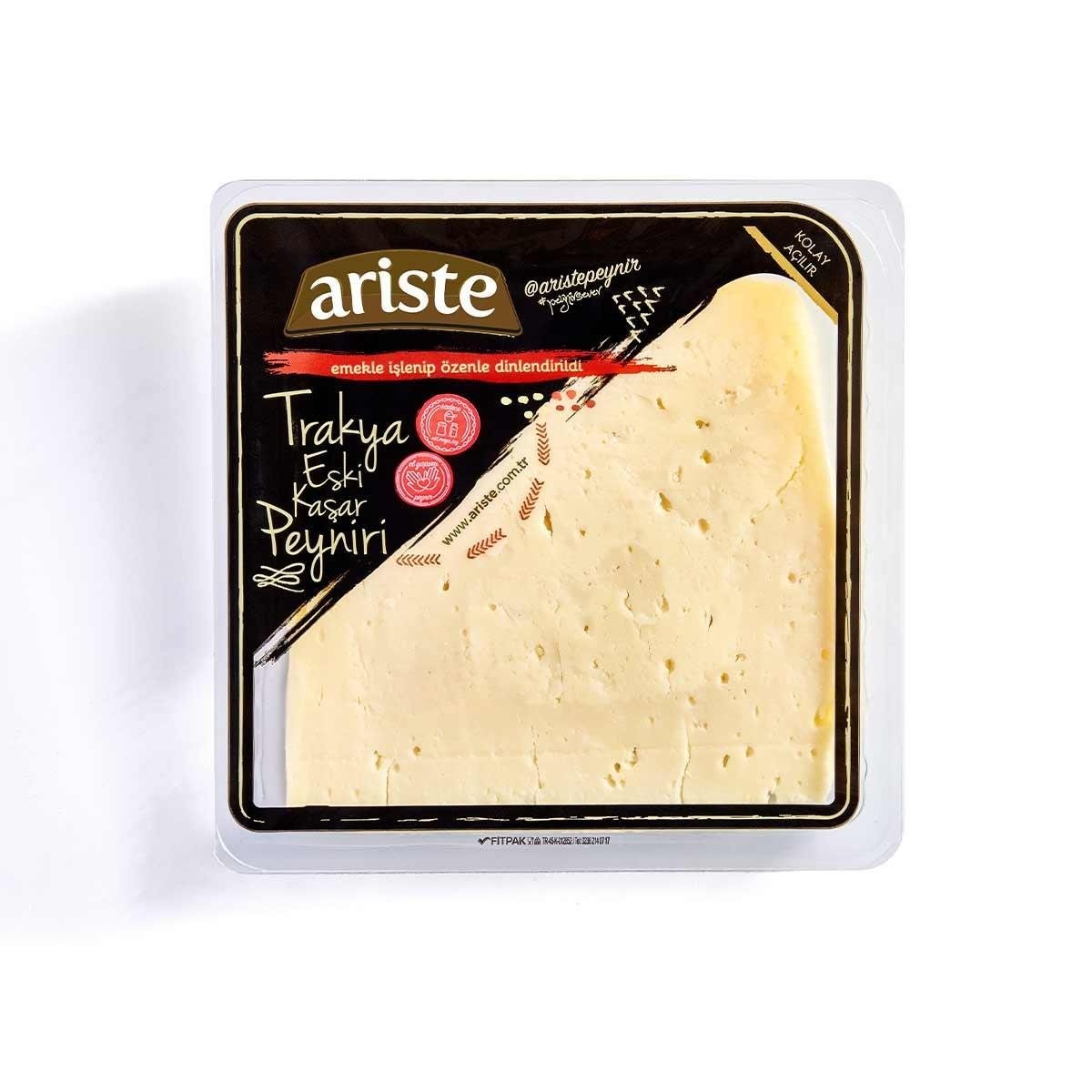 Ariste Trakya Eski Kaşar Peyniri 300 gr – (Koyun Sütü Ağırlıklı)