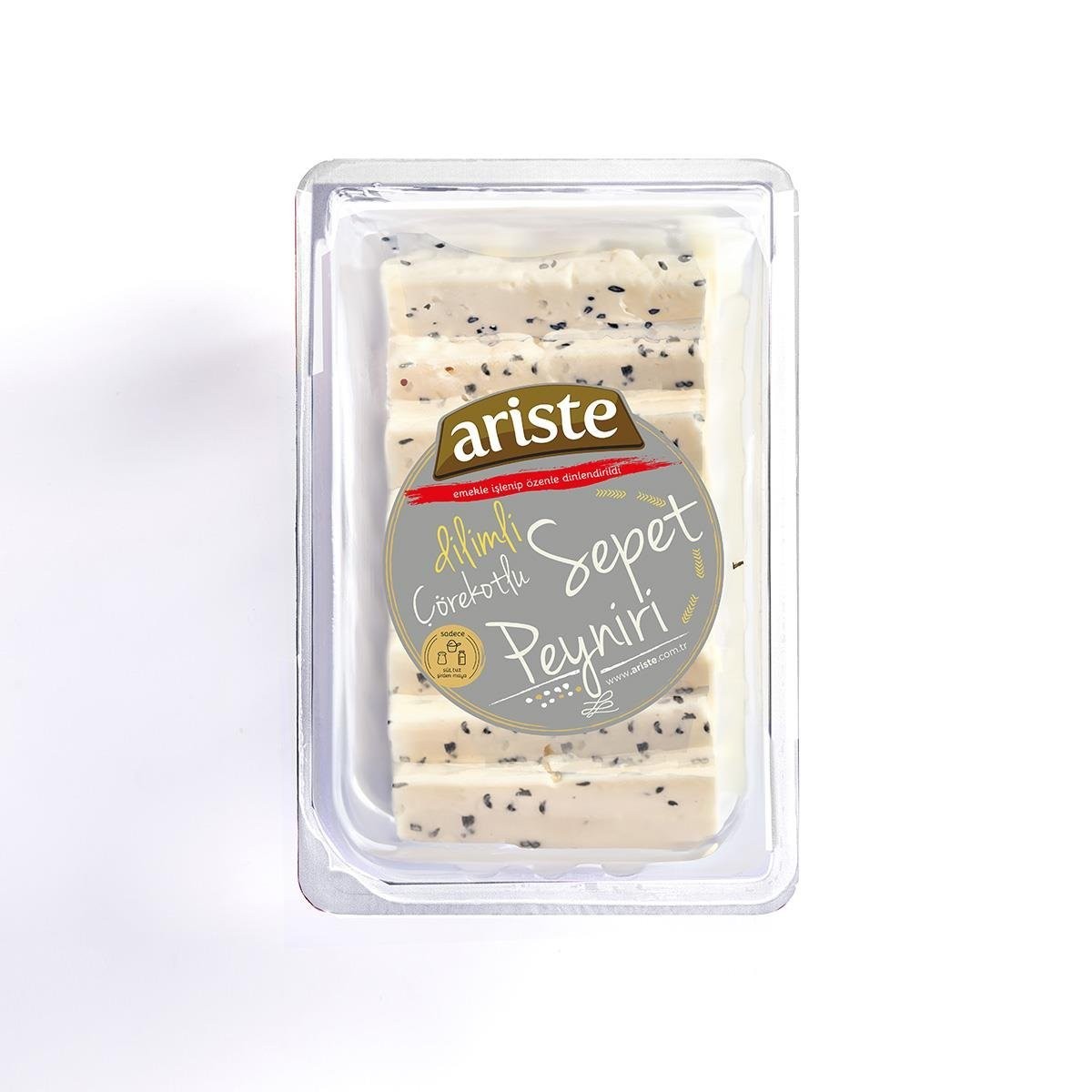 Ariste Hanımeli Çörekotlu Tam Yağlı Sepet Peyniri 250 gr