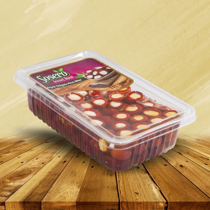 Sosero Peynir Dolgulu Kiraz Biber 1800 gr