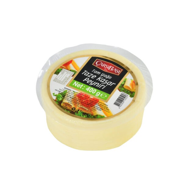 Çarşıbaşı Tam Yağlı Kaşar Peyniri 400 gr