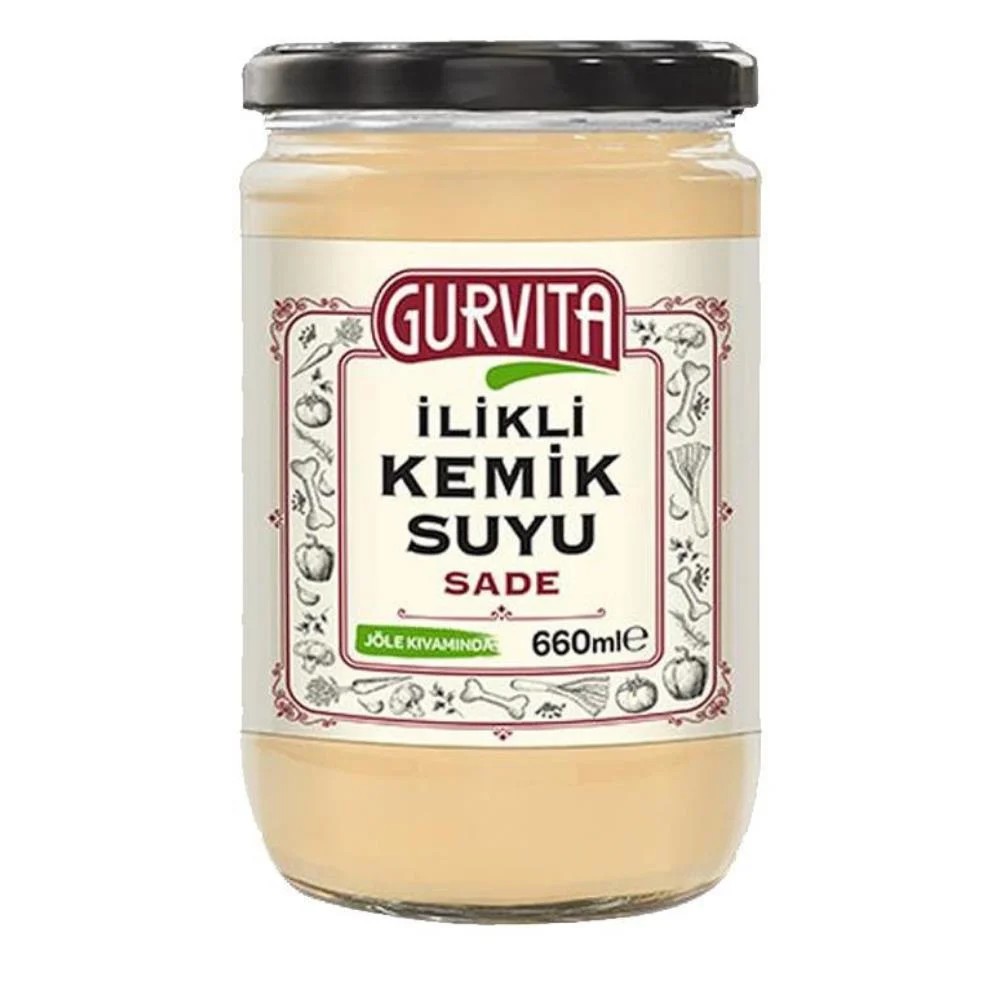 Gurvita Dana İlikli Kemik Suyu Sade 660 ml