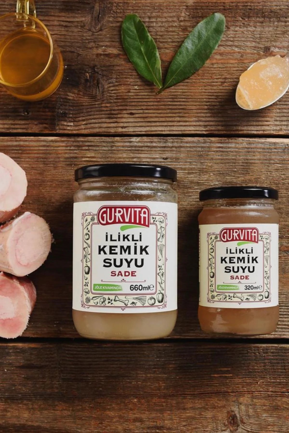 Gurvita Dana İlikli Kemik Suyu Sade 660 ml