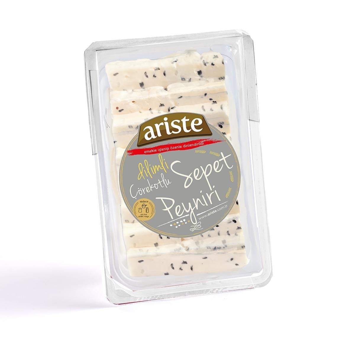 Ariste Hanımeli Çörekotlu Tam Yağlı Sepet Peyniri 250 gr