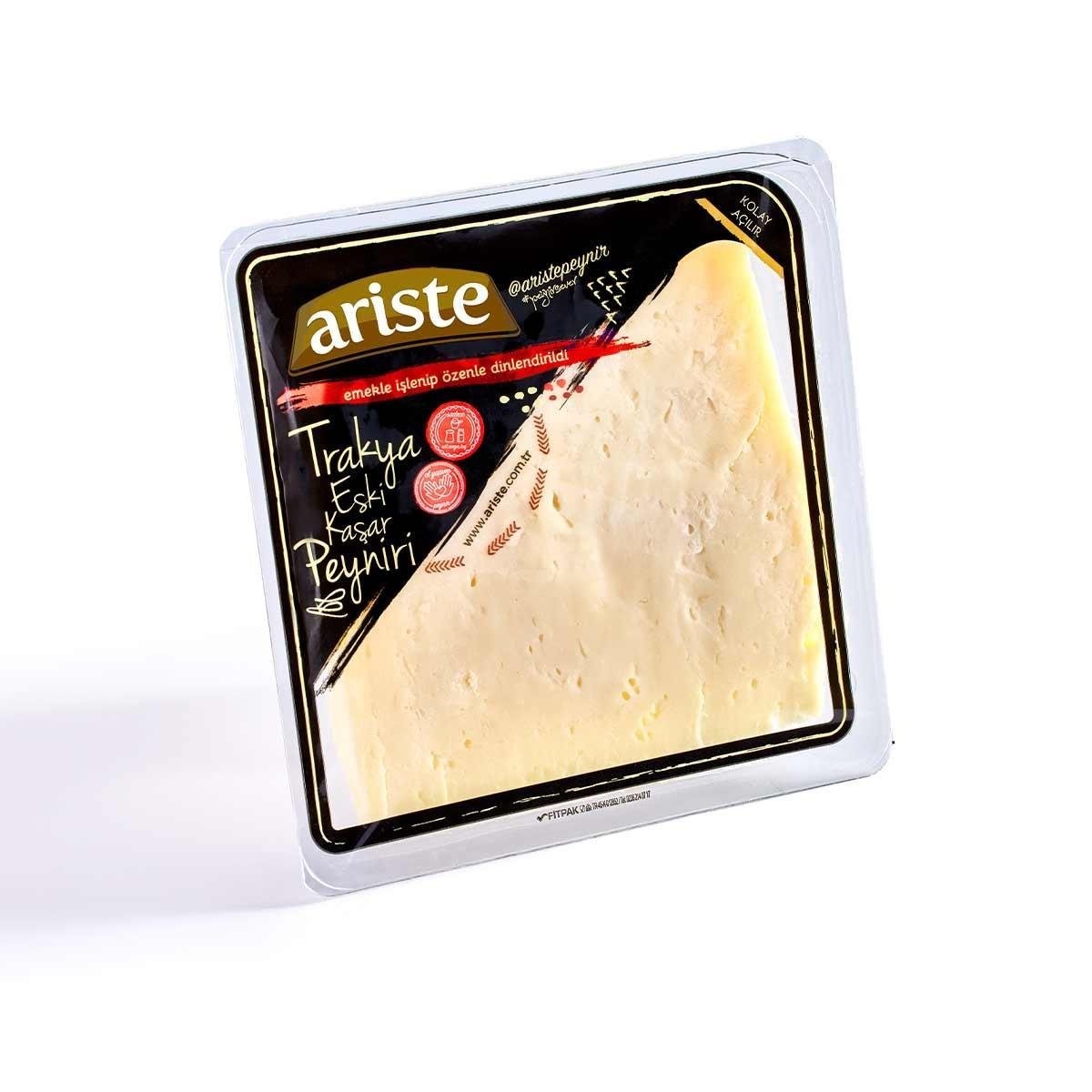 Ariste Trakya Eski Kaşar Peyniri 300 gr – (Koyun Sütü Ağırlıklı)